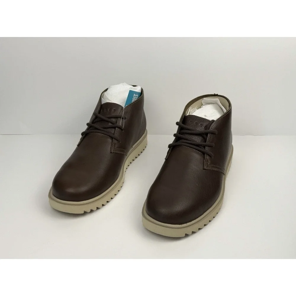 Reef Leucadian Boots Mens Size 8 Dark Brown Le CJ6711